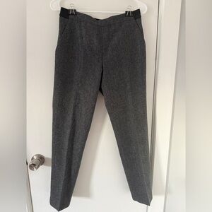 Uniqlo Women’s Small Charcoal Wool Dress Pants Trousers NWOT